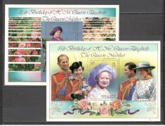 Belize.1985 85 ani nastere Regina Mama-Bl. GZ.12