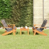 Set mobilier de gradina Adirondack, 3 piese, lemn masiv acacia GartenMobel Dekor, vidaXL