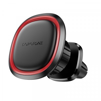 Suport Auto Magnetic MagSafe Borofone BH124 Roman, Negru foto