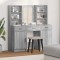vidaXL Set de Dressing 3 pcs sonoma gri 50 x 41 x 135 cm Lemn compozit 3334295