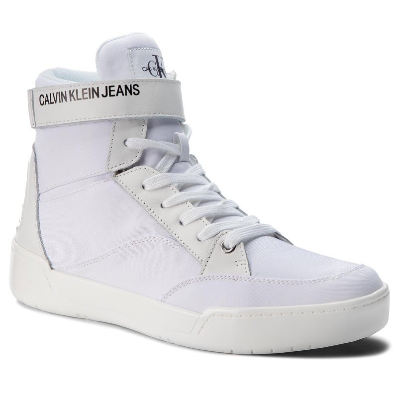 Adidasi Calvin Klein Nigel Nylon Soft Nappa, 40, Alb, Textil | Okazii.ro