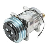Compresor clima A/C 12V pentru Ford, New Holland si Case IH, OEM compatibil