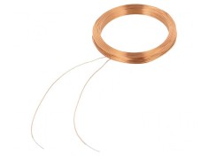 Antena RFID 125kHz 28mm 24mm 3mm 740uH