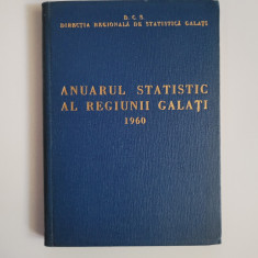 Anuarul statistic al Regiunii Galati, 1960