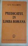 G. G. Neamtu &ndash; Predicatul in limba romana