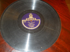 Placa patefon/gramofon Odeon-Cristian Vasile- Stare f. buna cu coperti originale foto