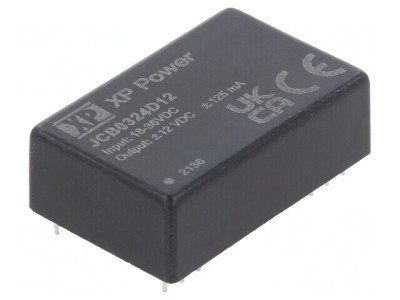 Convertor DC/DC 3W 18-36V la 12V/-12V THT foto