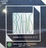 Disc vinil Brahms, Orchestra Simfonică A Filarmonicii Din Cluj, Emil Simon - Simfonia Nr. 2 In Re Major, Op.73 Electrecord ST-ECE 0712