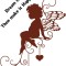 Sticker decorativ Valentine&#039;s Day, Inger, Maro, 85 cm, 1159ST-12
