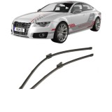 Cumpara ieftin Set stergatoare AUDI A7 Sportback (4KA) 2017-2021, parbriz, Valeo Silencio Xtrm