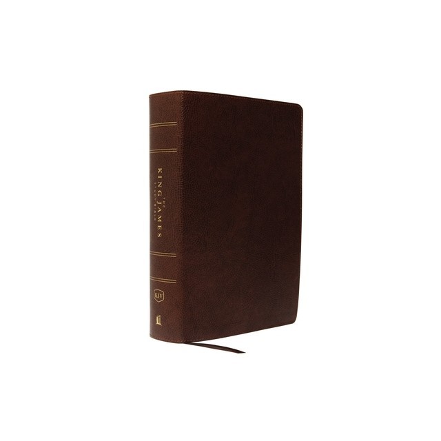 The King James Study Bible, Bonded Leather, Brown, Full-Color Edition