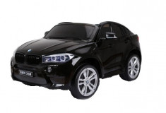 Masinuta electrica BMW X6M 12V cu 2 locuri XXL #Negru foto