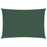 Cumpara ieftin Parasolar verde inchis 2,5x4,5 m tesatura oxford dreptunghiular