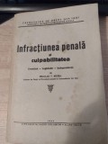 Infracțiunea penală și culpabilitatea N. Buzea, ACADEMIEI ROMANE