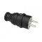 Fisa schuko cauciuc Bemis BK1-1402-2011 2P+E 16A 250V IP44 negru