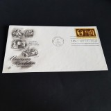 American Revolution Bicentennial - Plic Filatelic SUA 1972, Prima Zi de Emisiune, Vintage Istoric!-FDC-