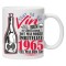 Cana alba personalizata &quot;Un Vin Bun 1965-60&quot;, INOVATIX&reg;️. 330ml