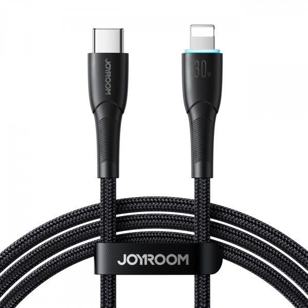 Cablu Date si Incarcare USB-C - Lightning Joyroom SA32-CL3, 30W, 1m, Negru