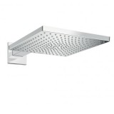 Set de dus cu para fixa si brat, montaj pe perete, 30x30 cm, Hansgrohe Raindance E 300 Air
