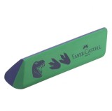 Radieră creion Faber-Castell Dust Free Dinozauri