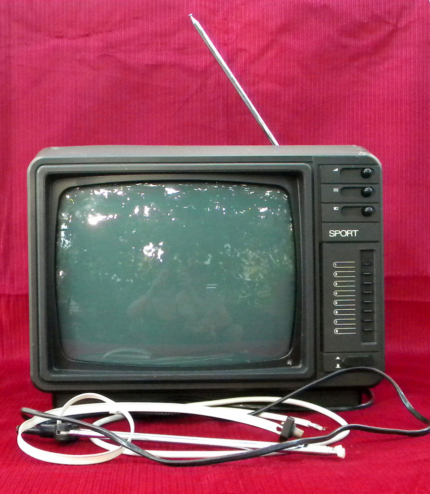 Televizor SPORT alb-negru functional, 2 tipuri antene, TV Electronica  Bucuresti | Okazii.ro