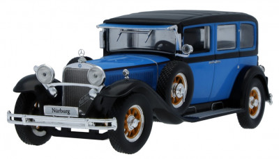 Macheta Oe Mercedes-Benz N&amp;uuml;rburg 460 W08 1928-1934 1:43 Albastru B66041059 foto