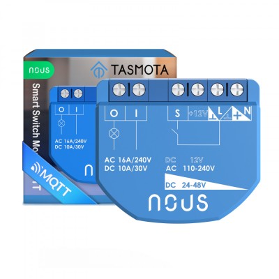 Releu wireless Nous B1T, 16A, Tasmota, Matter - 1 canal, ESP32 foto