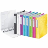 Caiet mecanic Leitz Active WOW A4 4 inele 30mm SoftClick polyfoam