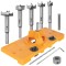 Set freze pentru balamale, 5 elemente, 15-35 mm, Geko G64981