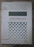 Opera didactica, vol. 3 Cursuri speciale de geometrie / Dan Barbilian cartonata cu supracoperta