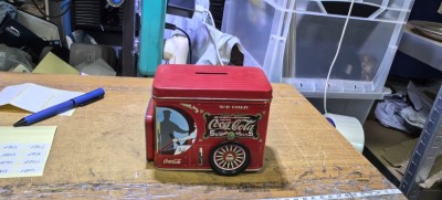 Cutie poscuolita Vintage Coca Cola #A8954 foto