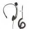Casca call center mono Mufa RJ9 2.2m Nedis