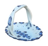 COSULET VINTAGE DECORATIV DIN CERAMICĂ, DELFT