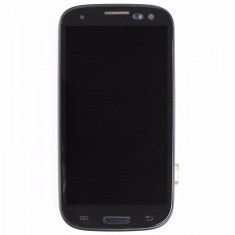 Display Samsung Galaxy S3 i9300 cu rama original negru