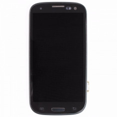 Display Samsung Galaxy S3 i9300 cu rama original negru