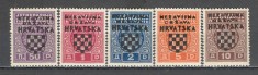 Croatia.1941 Porto:Timbre Iugoslavia-supr. SC.436