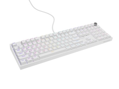 Tastatura Genesis Thor 404 GYP alb foto