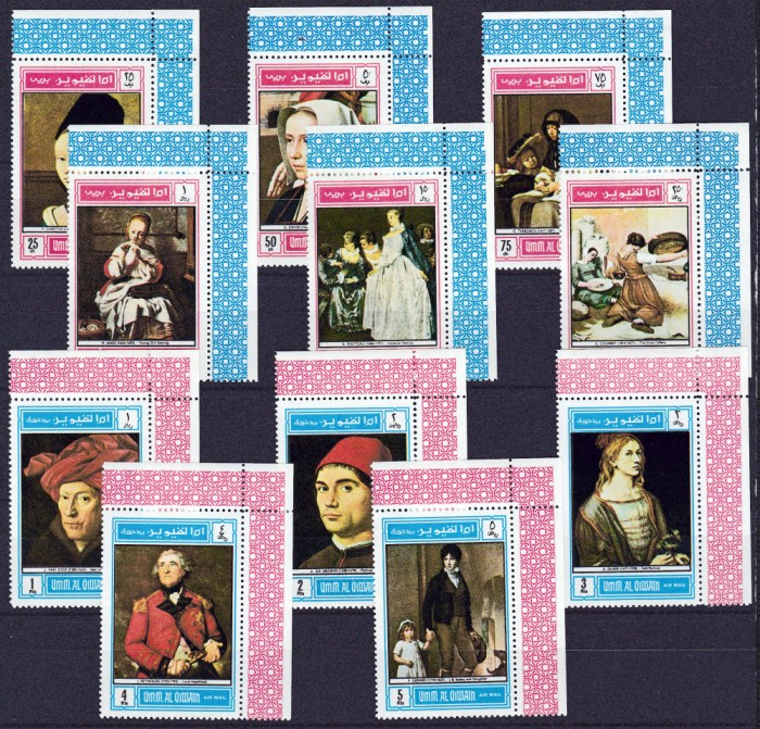 DB1 Umm al Quiwain Pictura 11 v. MNH