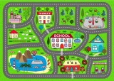 Sticker podea - Oras cu strazi