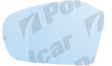 Geam oglinda Mercedes Clasa A (W169), 05.2008-05.2008, Clasa B (W245), 05.2005-2008, Stanga, Albastra, Cu incalzire, Asferica, BestAutoVest 5006544E