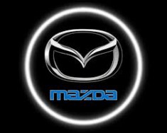 Set 2 Lampi Proiectoare Led Logo Universale Mazda(cu baterii) foto