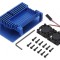 Carcasă Aluminiu Albastru pentru Raspberry Pi 4 B