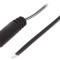 Cablu Alimentare DC 5,5/2,1 Soclu Drept 0,2m Negru