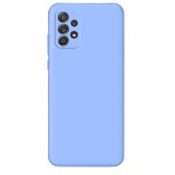Husa din silicon cu microfibra pe interior, compatibila cu samsung galaxy a53 5g / mov, Oem