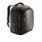 Rucsac Laptop captusit cu compartimete aditionale, Swiss Peak by AleXer, LP, poliester, pu, negru, breloc inclus