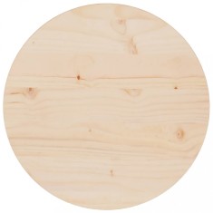 Gossi blat de masa, &Oslash;40x2,5 cm, lemn masiv de pin