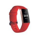 Cumpara ieftin Curea Bratara Edman pentru Fitbit Charge 3 / 4, marimea L, Rosu