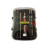 Set Surubelnita Precizie 19 in 1 Sta: 16 Capete Interschimbabile, Prelungitor, Penseta, Carcasa ABS
