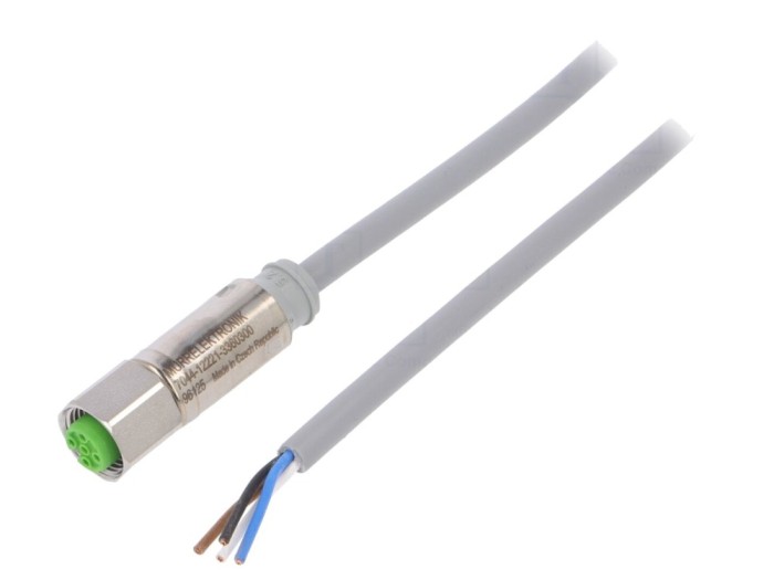Cablu Conectare M12 PIN 4 Drept 3m 32VAC