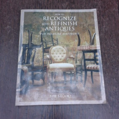 How to recognize and refinish antiques - Bob Brooke (carte in limba engleza)